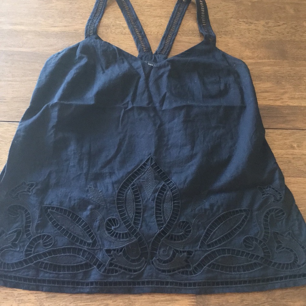 Banana Republic Black Tank Top - Sz XS